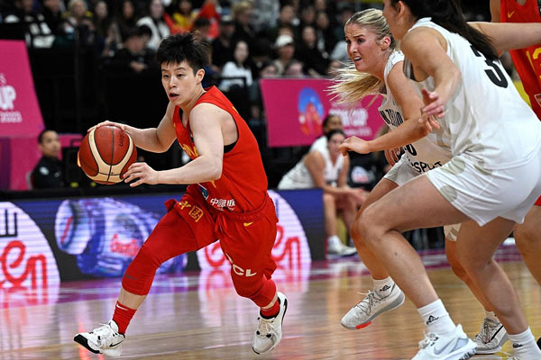 2023年女篮亚洲杯中国80-46新西兰取得两连胜，成功锁定四强席位